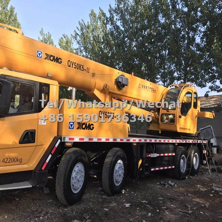 Used Xcmg Heavy Lift Qy K Ii Ton Truck Crane Machmall